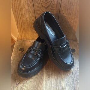 STEVE MADDEN Platform Loafers - Size 37 (ladies 6.5)